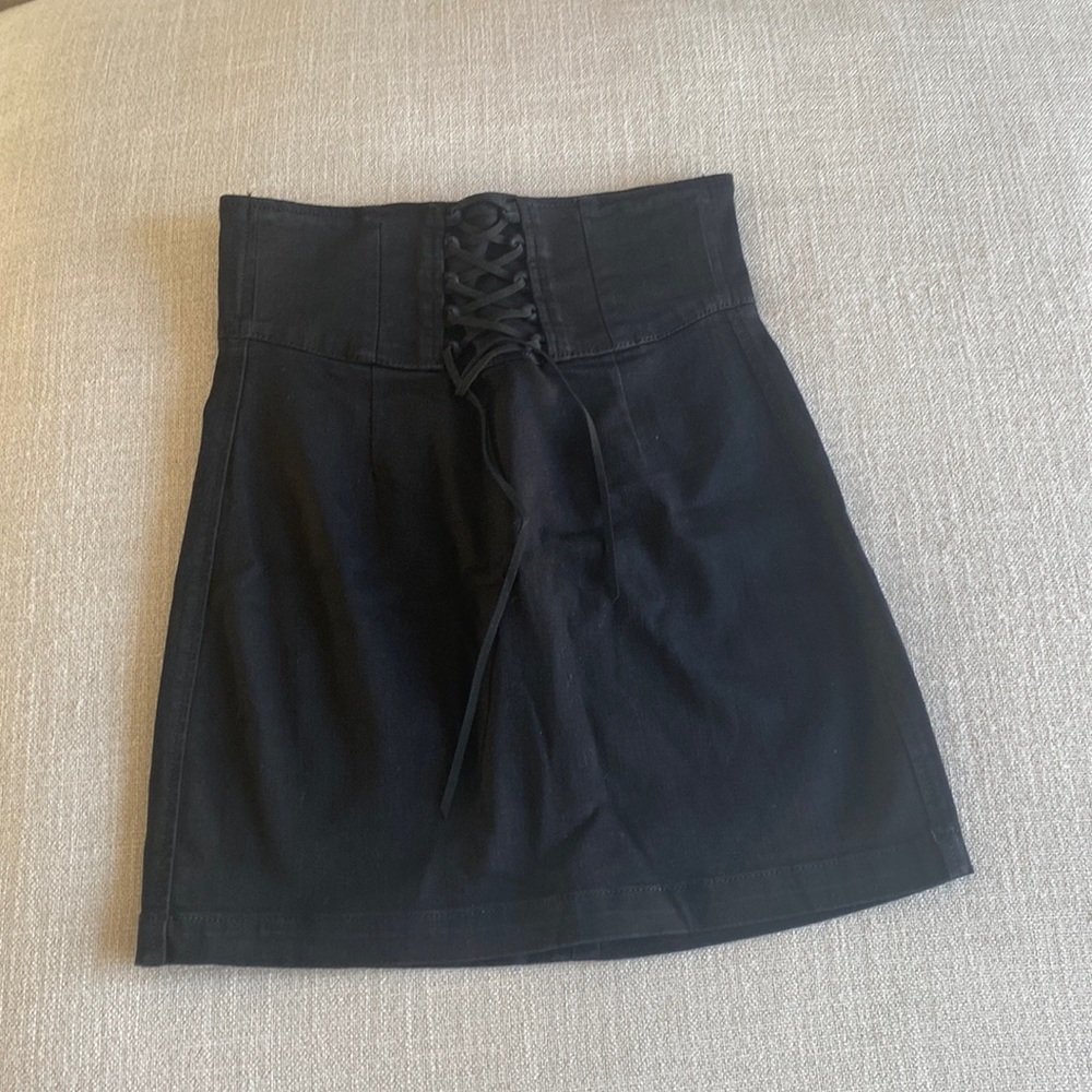 Black skirt